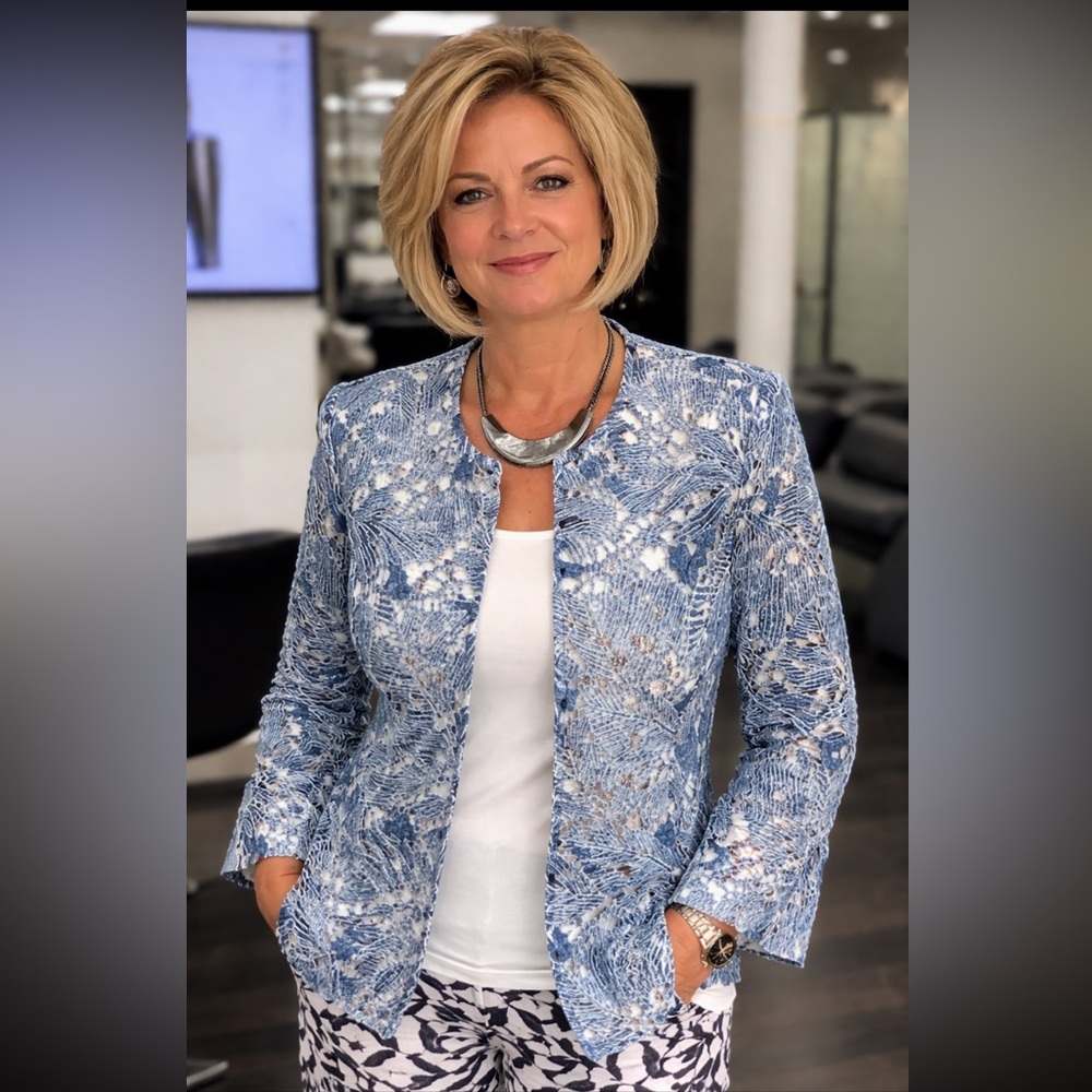 NWT Chico’s lace jacket